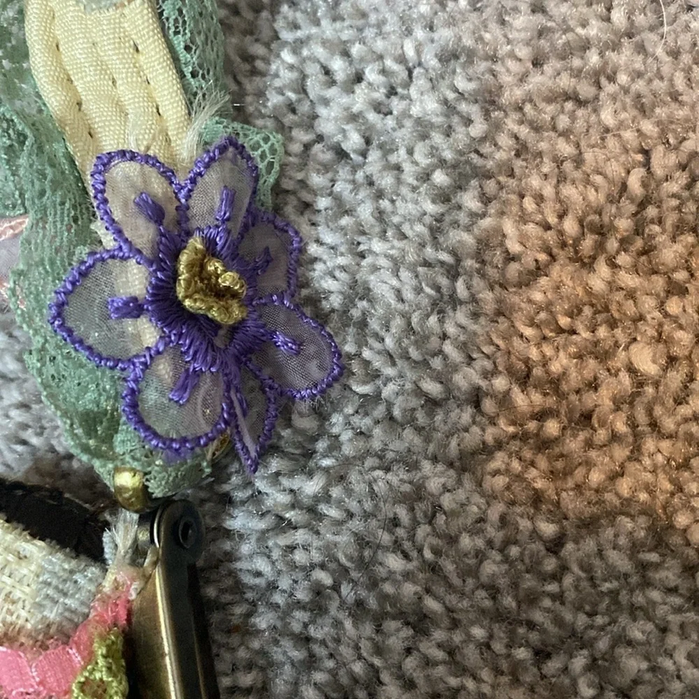 Ziba The Collection Vintage Purse Handbag Kiss Lock Unique